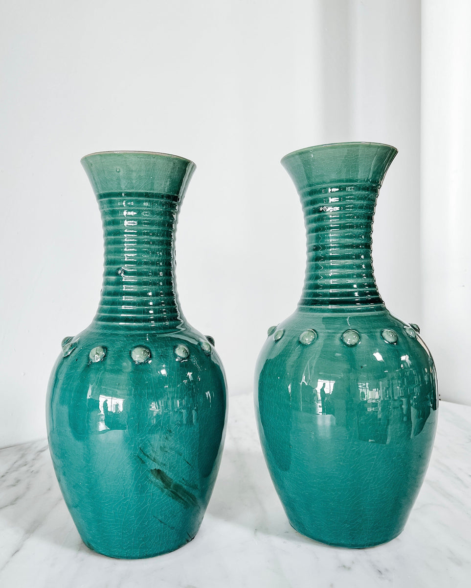 Green Ring Neck Vase Shop at Maison